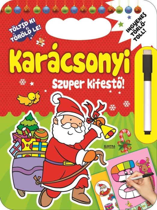 Karácsonyi szuper kifestő