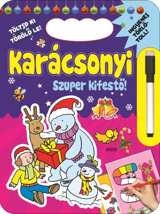 Karácsonyi szuper kifestő