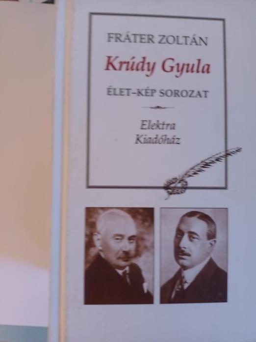 Élet- kép sorozat - Krúdy Gyula